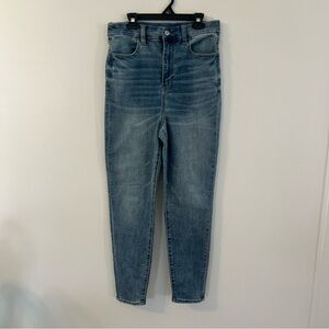 NWT American Eagle Next Level Stretch Curvy Highest Rise Jegging Size 10 Short